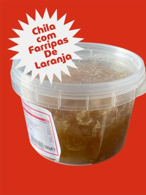 Cake Chila Escorrida c/ Farripas de Laranja 500gr