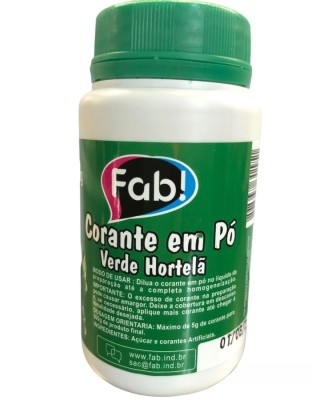 Corante em Pó 80 gr Verde