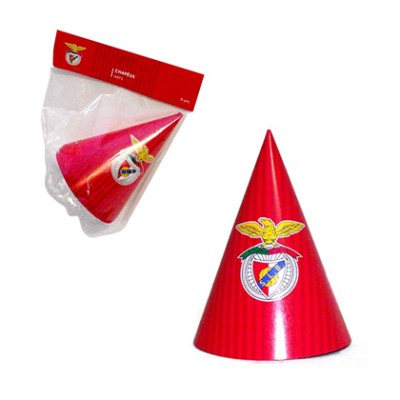 Chapéus Papel Benfica c/6