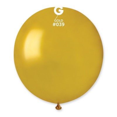 Balões Latex Gemar Gold 19'' c/10