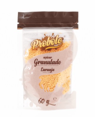 Açúcar Granulado Laranja 60 gr.