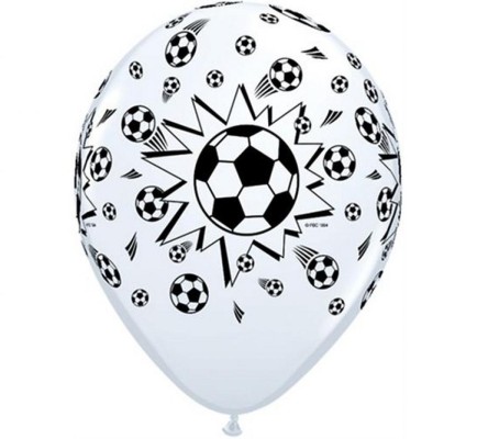 Balão Latex Futebol c/6