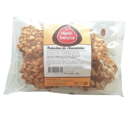 Bolacha Amendoim HiperDelicia 170gr