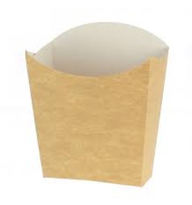 Caixa Kraft p/ Batata Frita 13.5x4x12.6cm