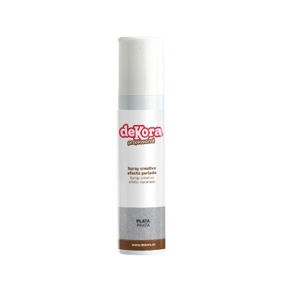 Spray Efeito Nacarado Prata 100ml Dekora