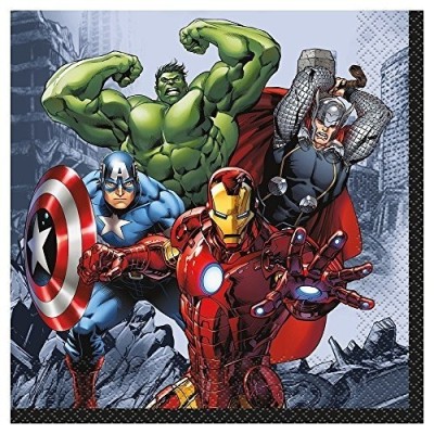 Guardanapos Avengers 33x33cm c/20