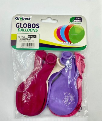 Balões Latex Globest Princesas 30cm c/10