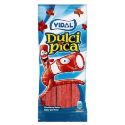 Vidal Saquetas DulciPica Morango 100gr c/14