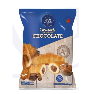 Dancake Croissants Recheio Chocolate 304 gr.