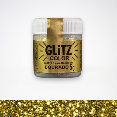 Fab Glitter Dourado 5gr