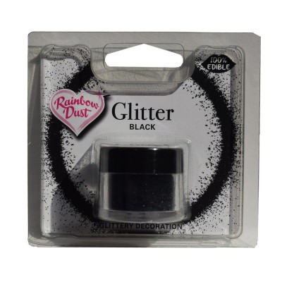 Glitter Comestível Preto RD 5gr