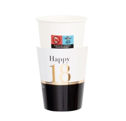 Givi Copos Happy 18 Anos 250ml c/8