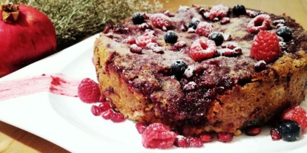 Cake Preparado Bolo Frutos Vermelhos 500gr