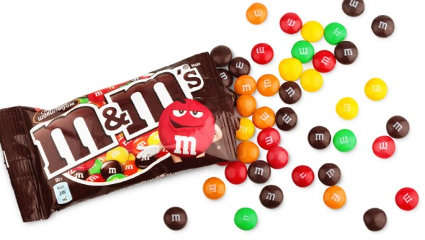 Chocolates M&M's de chocolate c/ 5 unidades